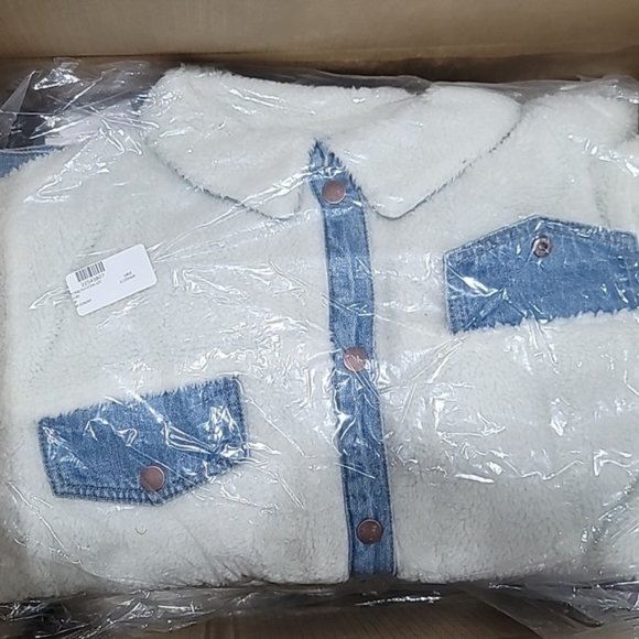 🎁 Bp. Reversible Faux Fur Denim Jacket - Picture 4 of 4